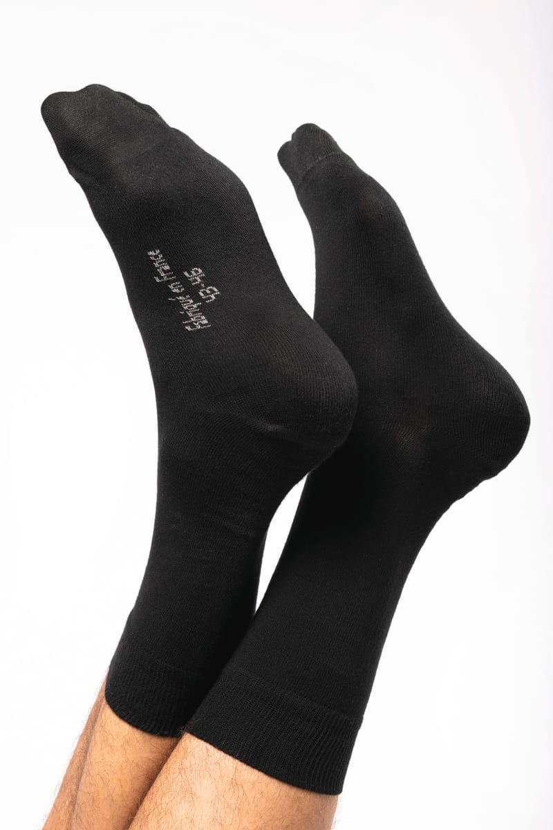 Kariban Chaussettes De Ville Mi-hautes Coton Bio Origine France Garantie