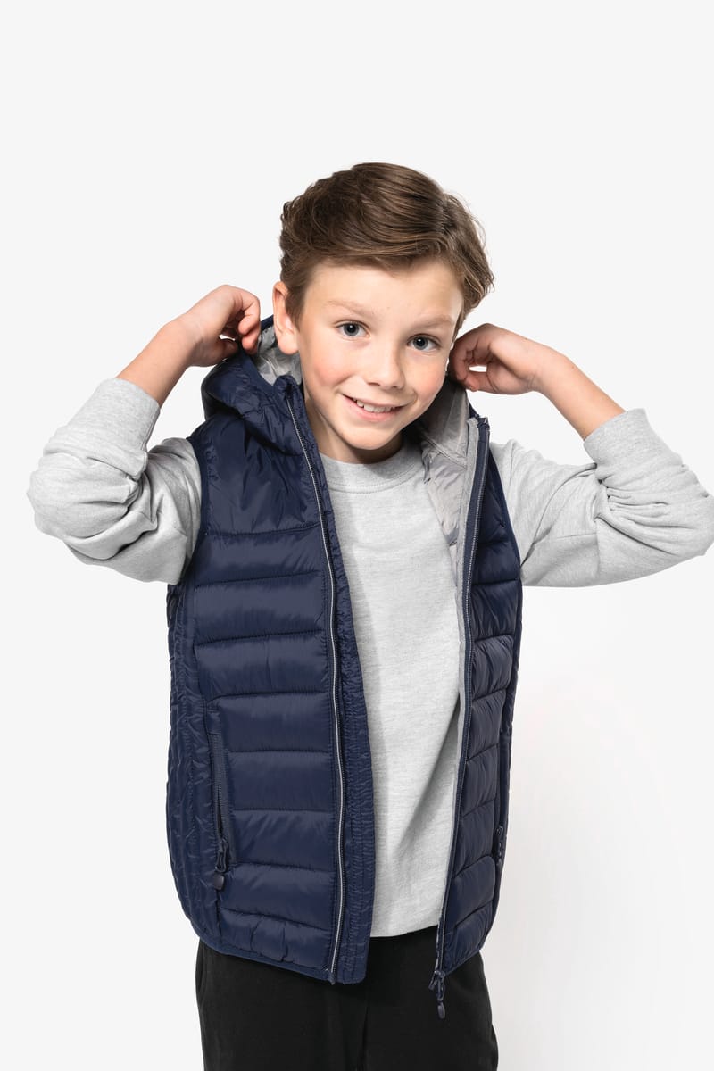Kariban Bodywarmer à Capuche Enfant