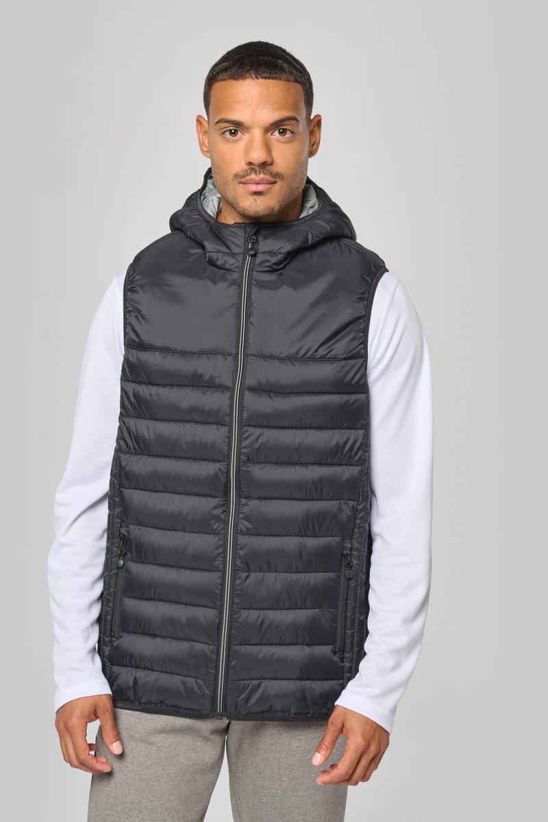 kariban Bodywarmer à capuche