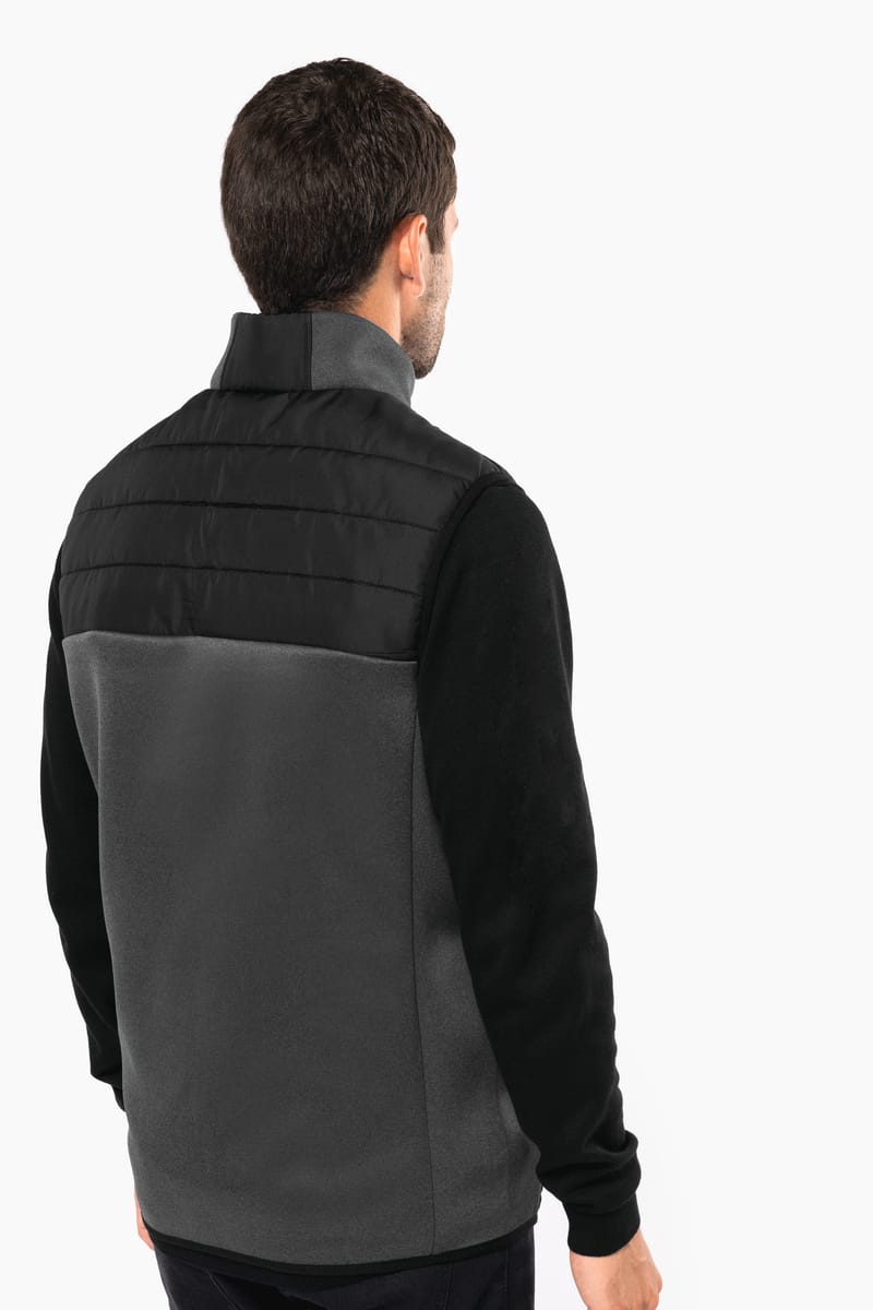 Kariban Bodywarmer Bi-matière Homme