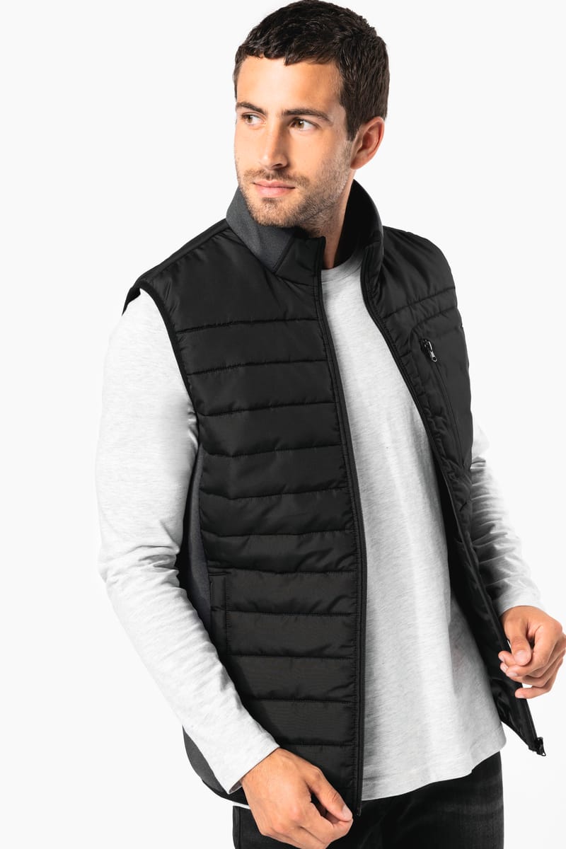 Kariban Bodywarmer Bi-matière Homme