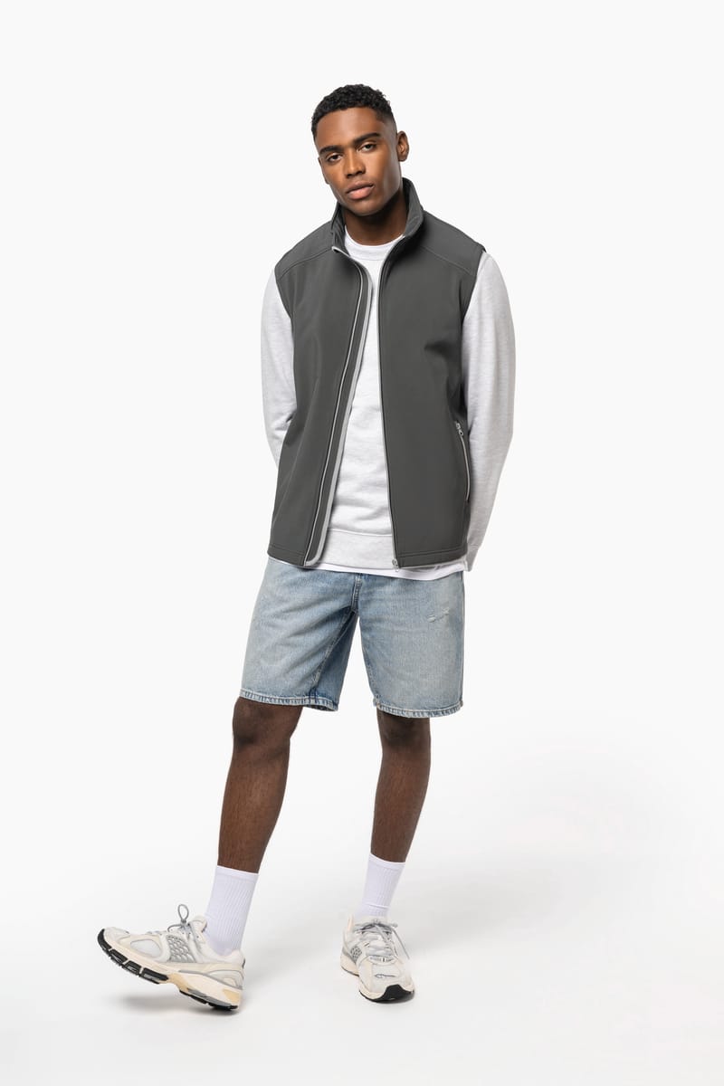 Kariban Bodywarmer Softshell 2 Couches Homme