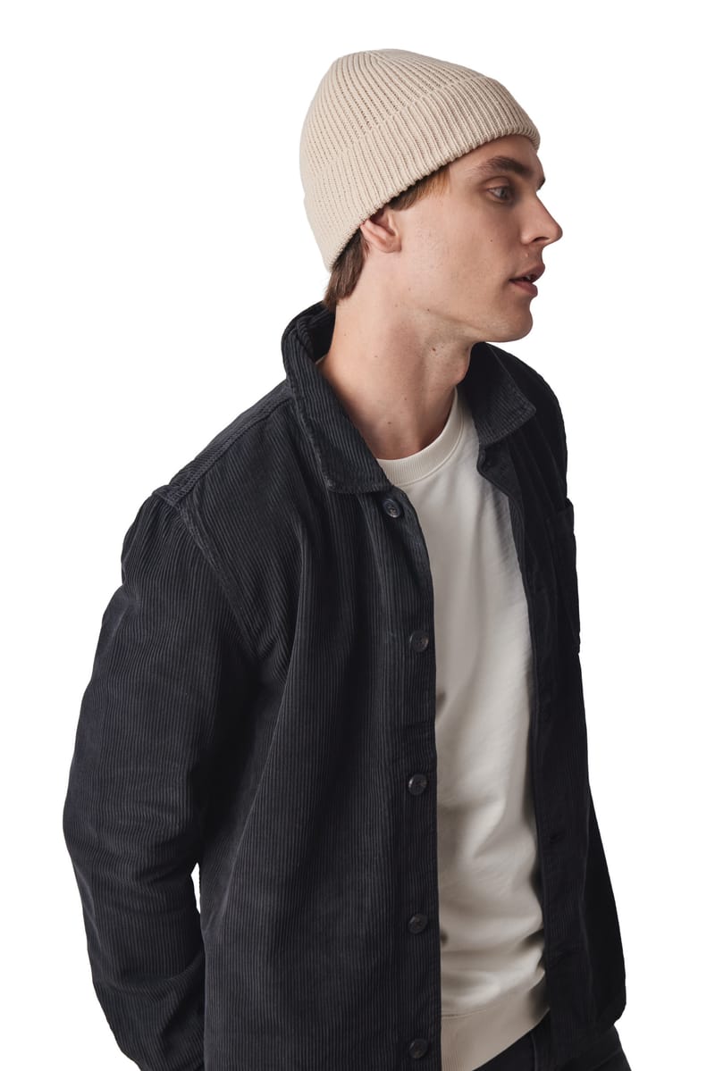 Kariban Bonnet Côtelé Avec Revers