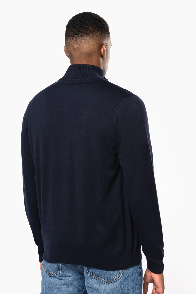 Kariban Cardigan Zippé Homme
