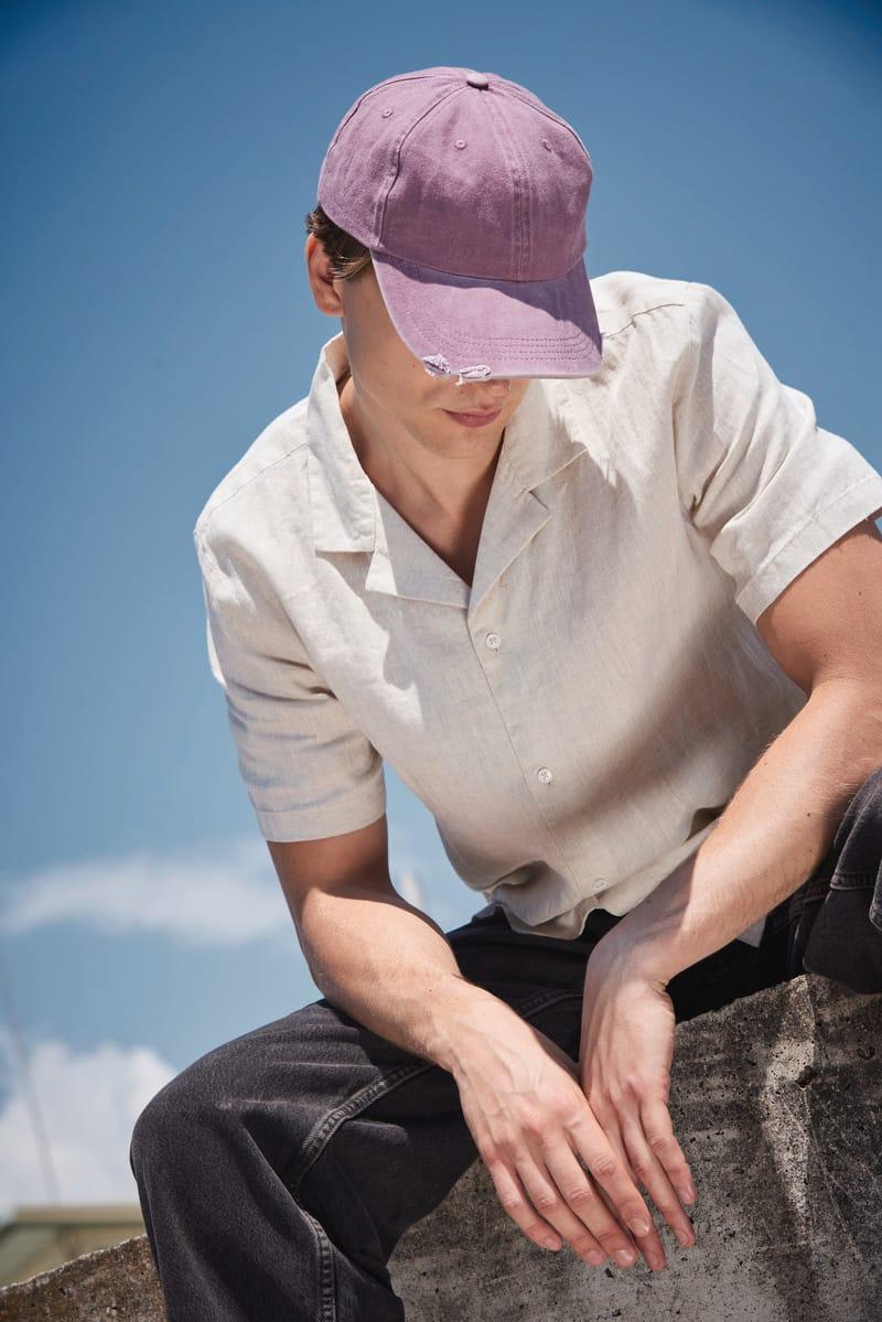 Kariban Casquette Vintage Effet Déchiré - 6 Panneaux