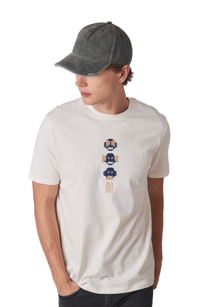 kariban Casquette vintage effet déchiré - 6 panneaux