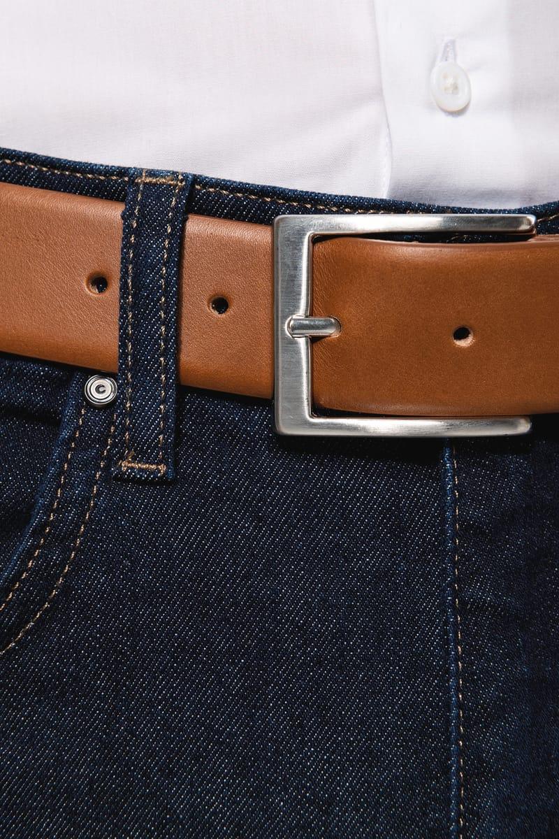 Kariban Ceinture Cuir Homme