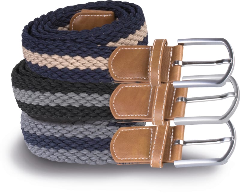 kariban Ceinture tressée élastiquée