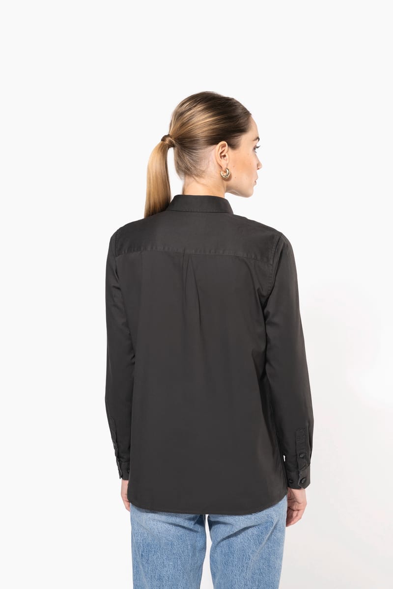 Kariban Chemise Coton Nevada Manches Longues Femme