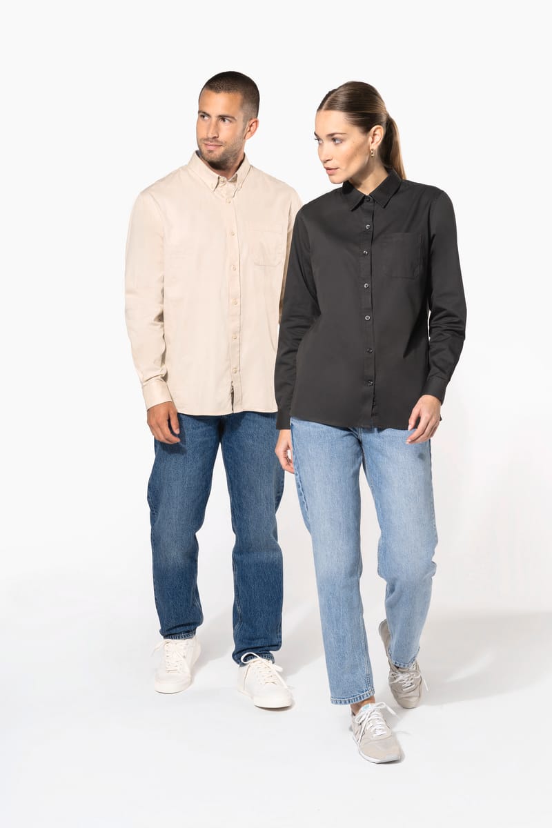 Kariban Chemise Coton Nevada Manches Longues Femme