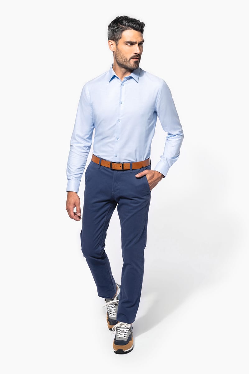 Kariban Chemise Oxford Manches Longues Homme