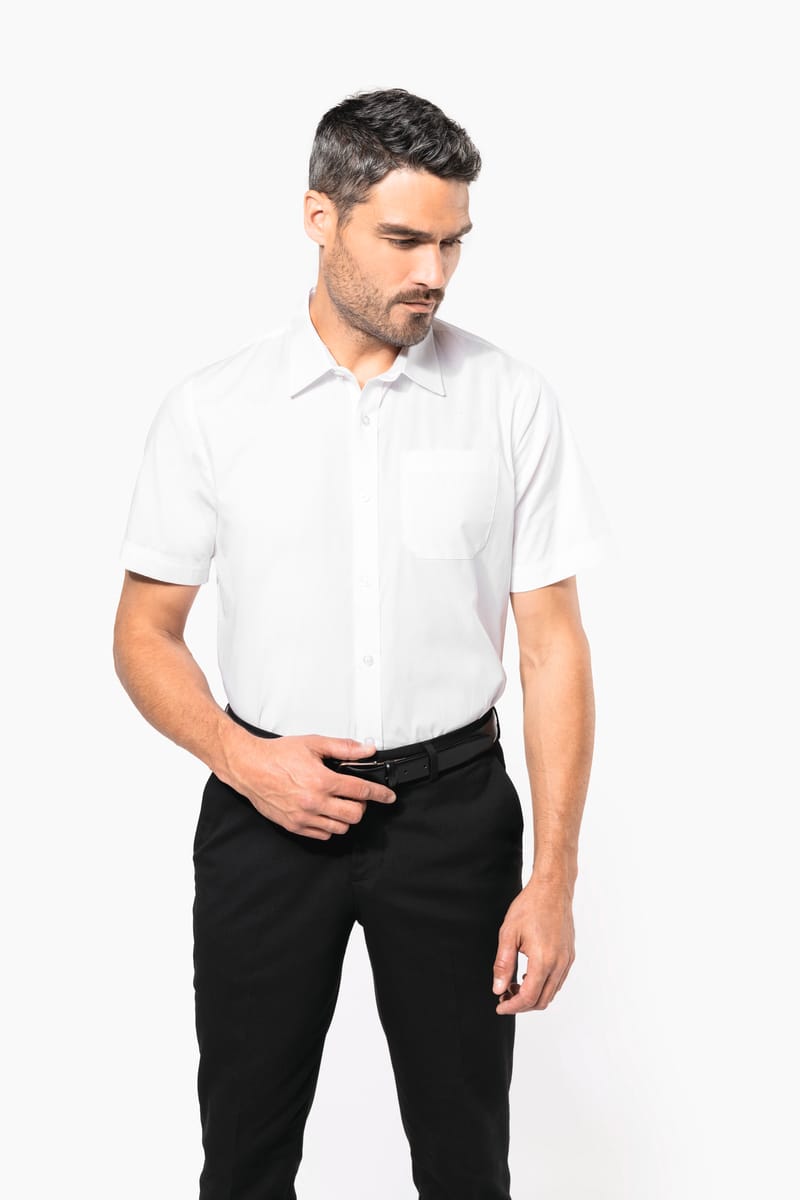 Kariban Chemise Popeline Manches Courtes