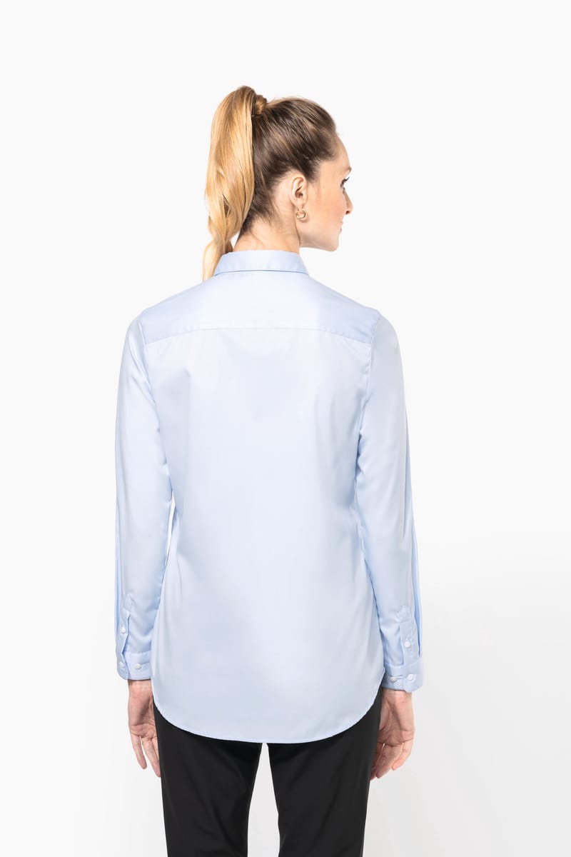 Kariban Chemise Twill Manches Longues Femme
