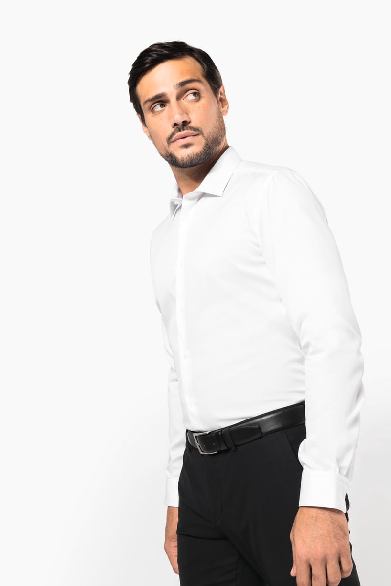 Kariban Chemise Twill Manches Longues Homme