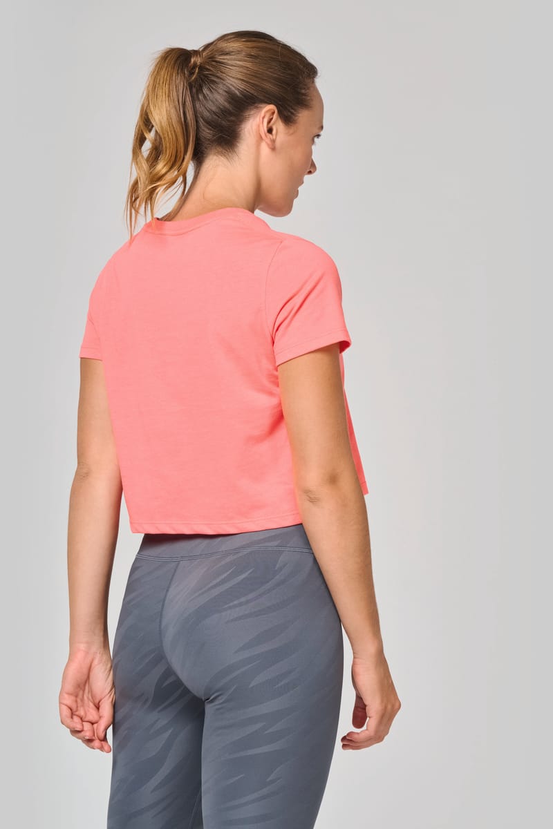 Kariban Crop Top Triblend Femme