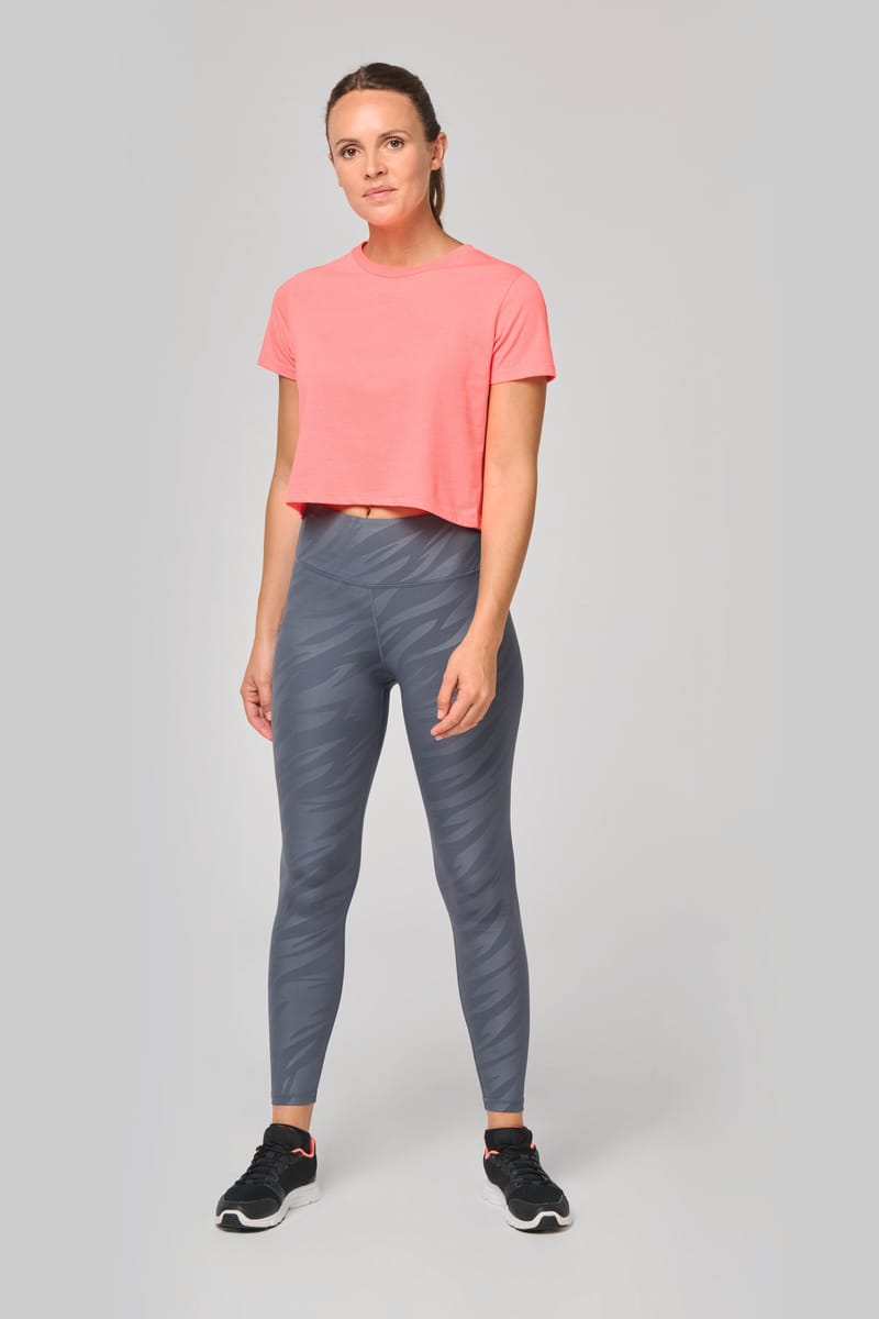 Kariban Crop Top Triblend Femme
