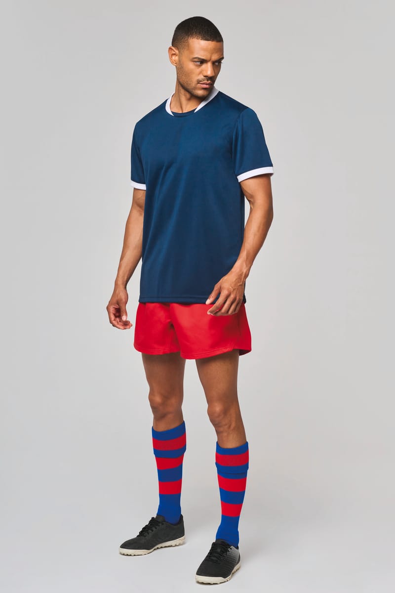 Kariban Maillot De Rugby Manches Courtes Unisexe