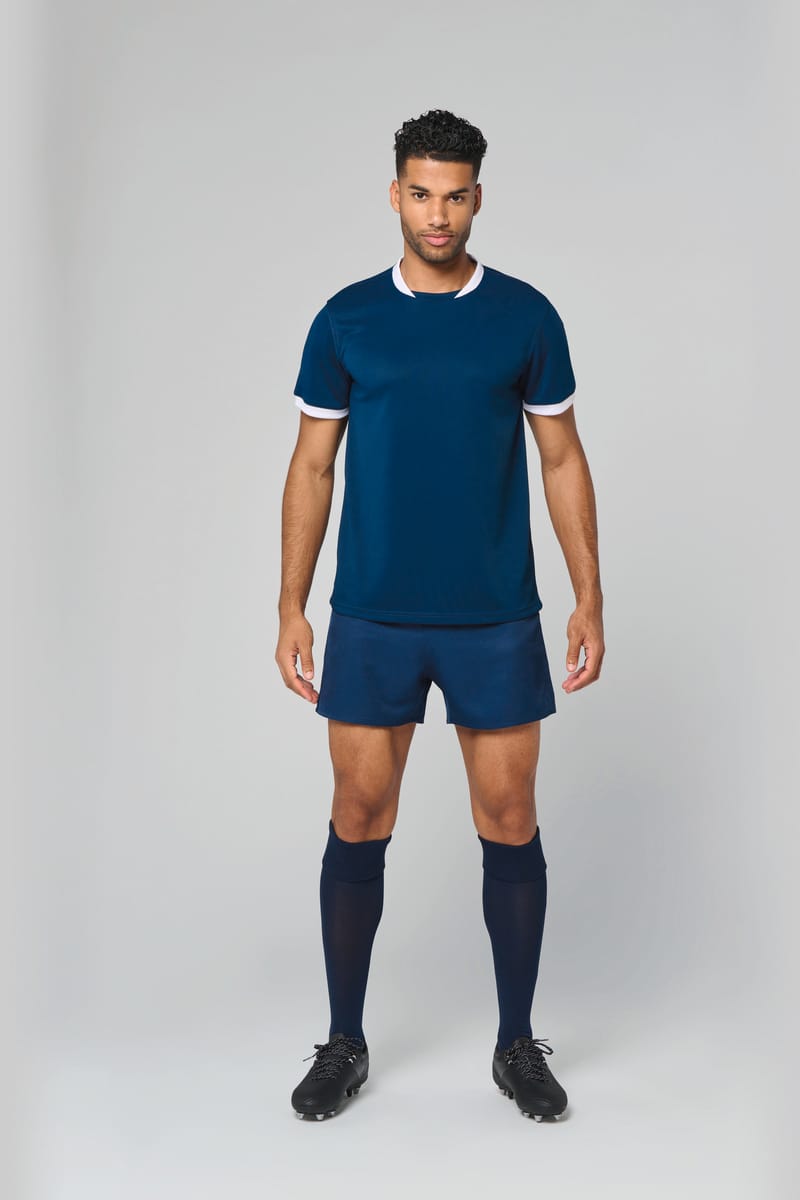 Kariban Maillot De Rugby Manches Courtes Unisexe
