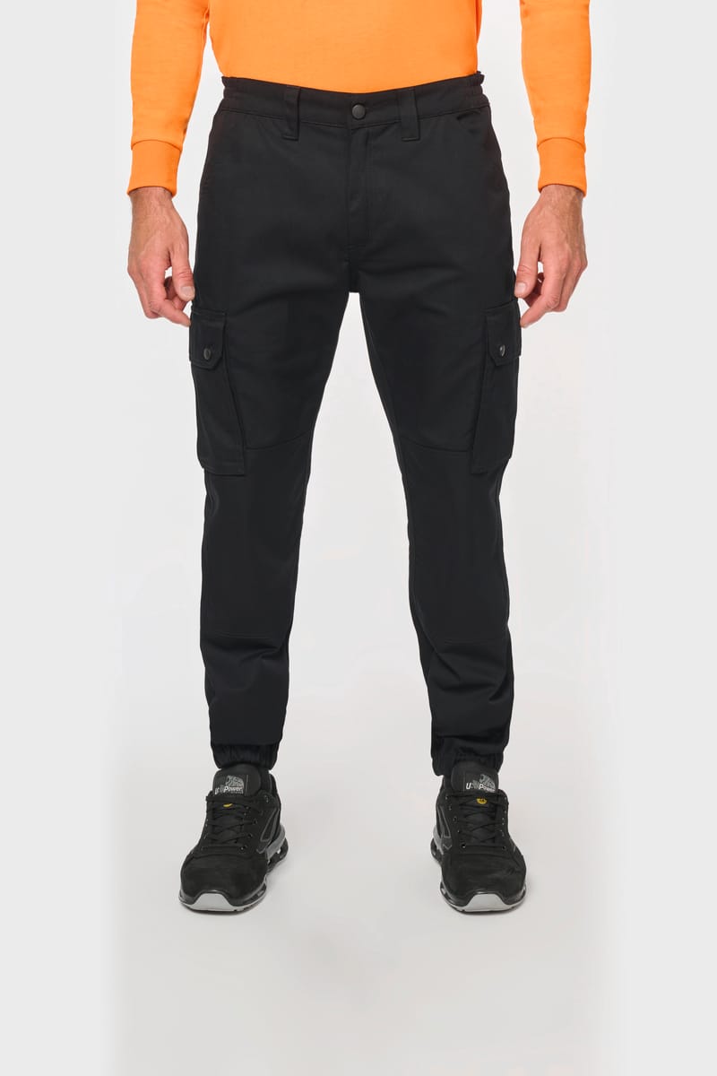 Kariban Pantalon Cargo Unisexe Avec Bas élastiqué