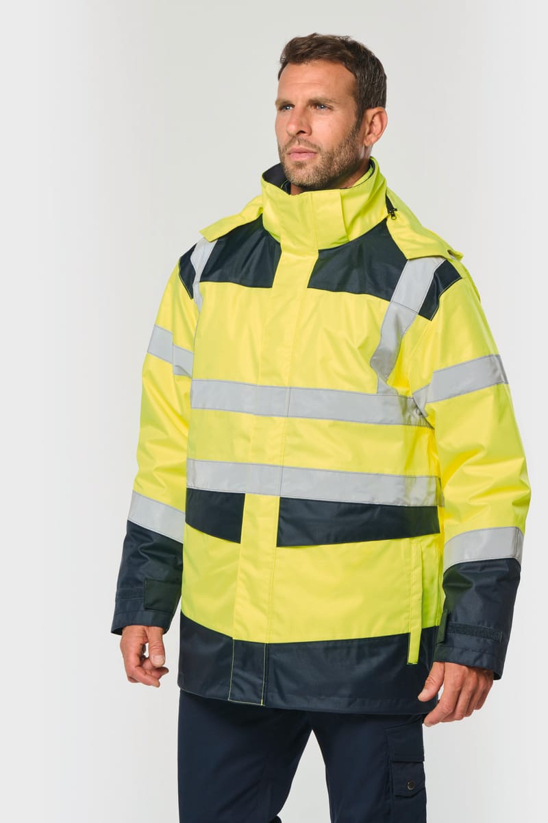 Kariban Parka De Sécurité Recyclée 4 En 1 Unisexe