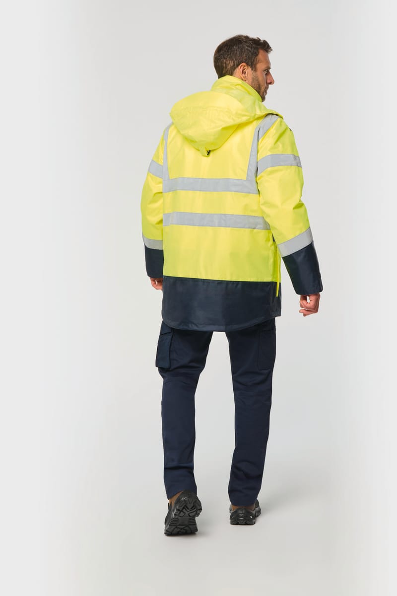 Kariban Parka De Sécurité Recyclée 4 En 1 Unisexe