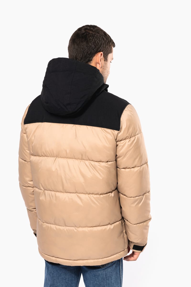 Kariban Parka Matelassée à Capuche Bi-ton Unisexe