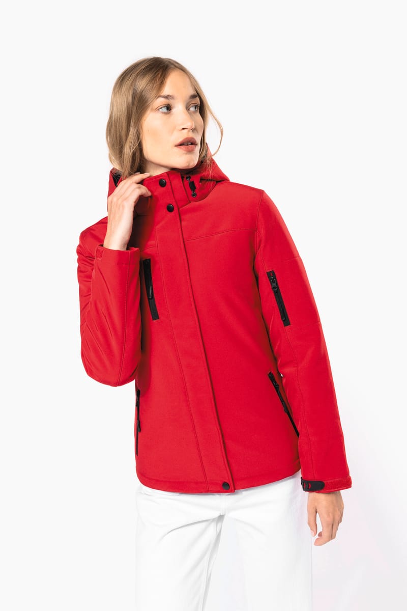 Kariban Parka Softshell Doublée Capuche Femme