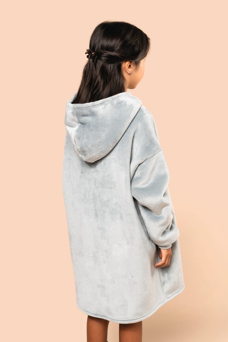 Kariban Plaid Poncho Enfant