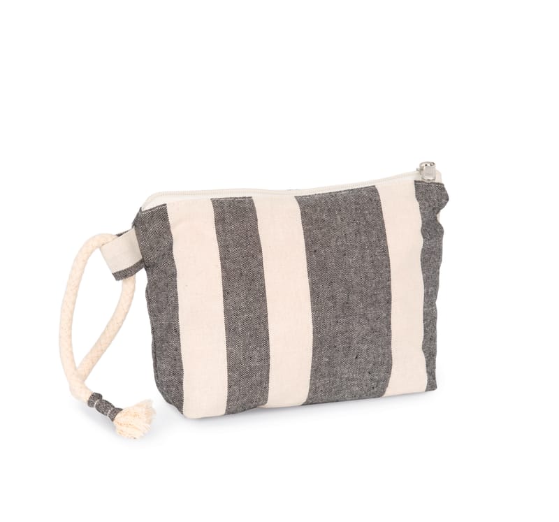kariban Pochette recyclée - Motifs rayés