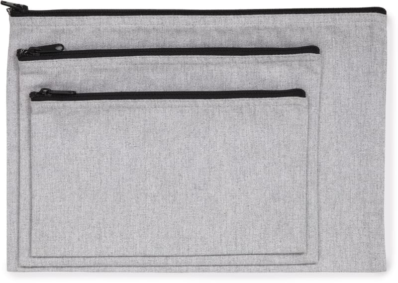 kariban Pochette zippée recyclée