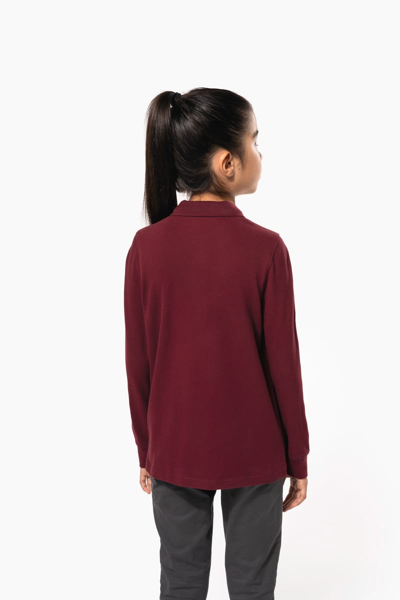 Kariban Polo Manches Longues Enfant