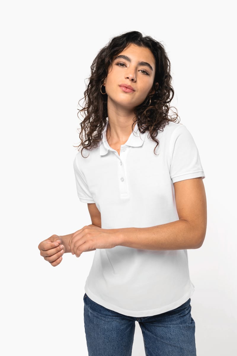 Kariban Polo Piqué Manches Courtes Femme
