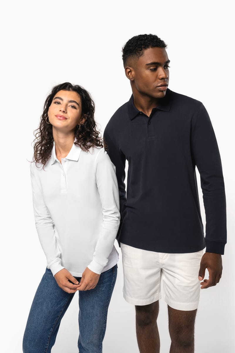 Kariban Polo Piqué Manches Longues Bio180 Femme