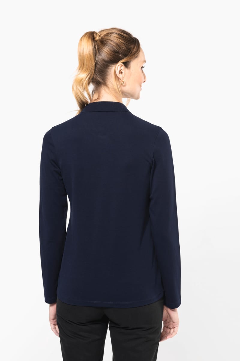 Kariban Polo Supima® Manches Longues Femme