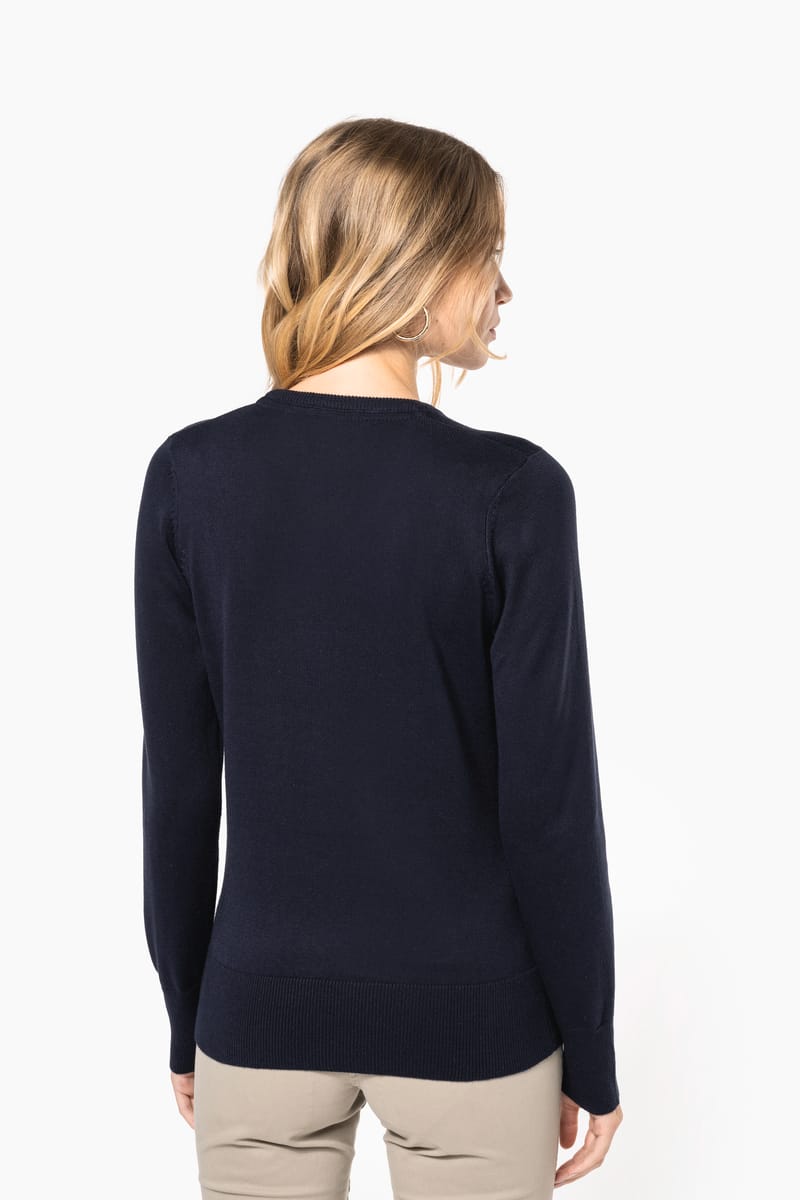 Kariban Pull Col V Femme
