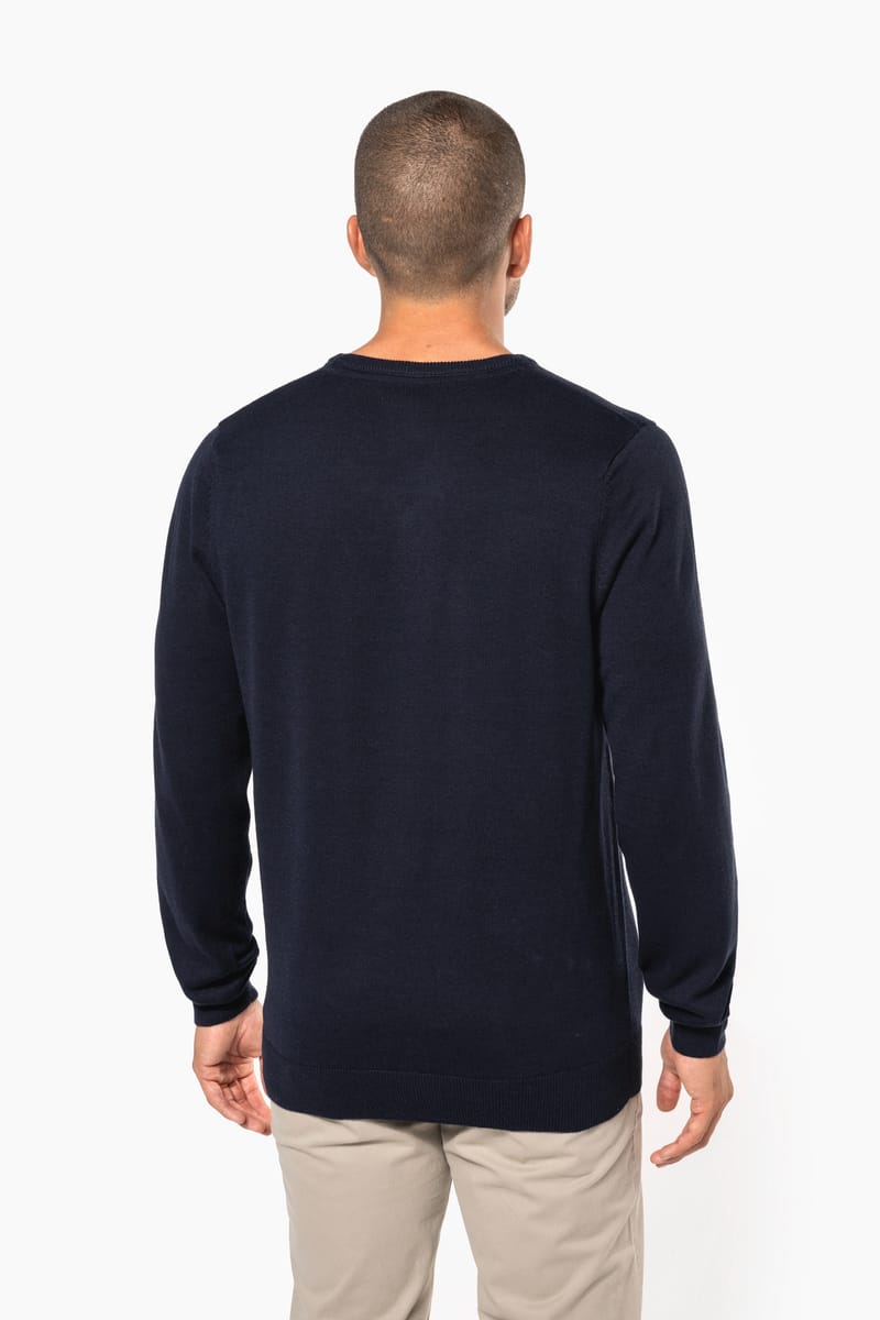 Kariban Pull Col V Homme