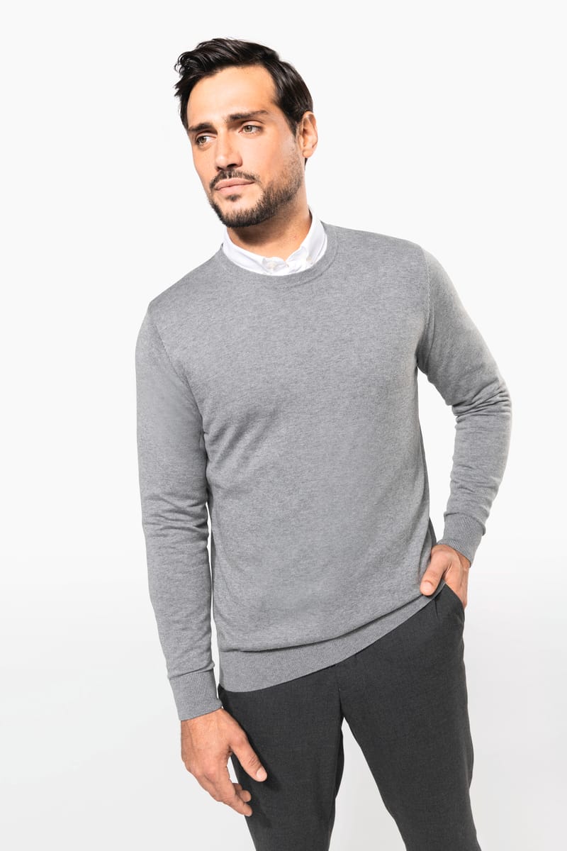 Kariban Pull Supima® Col Rond Homme
