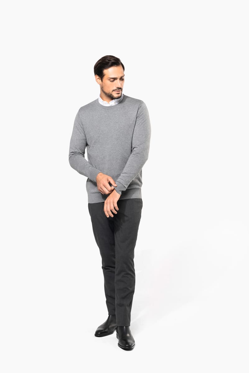 Kariban Pull Supima® Col Rond Homme