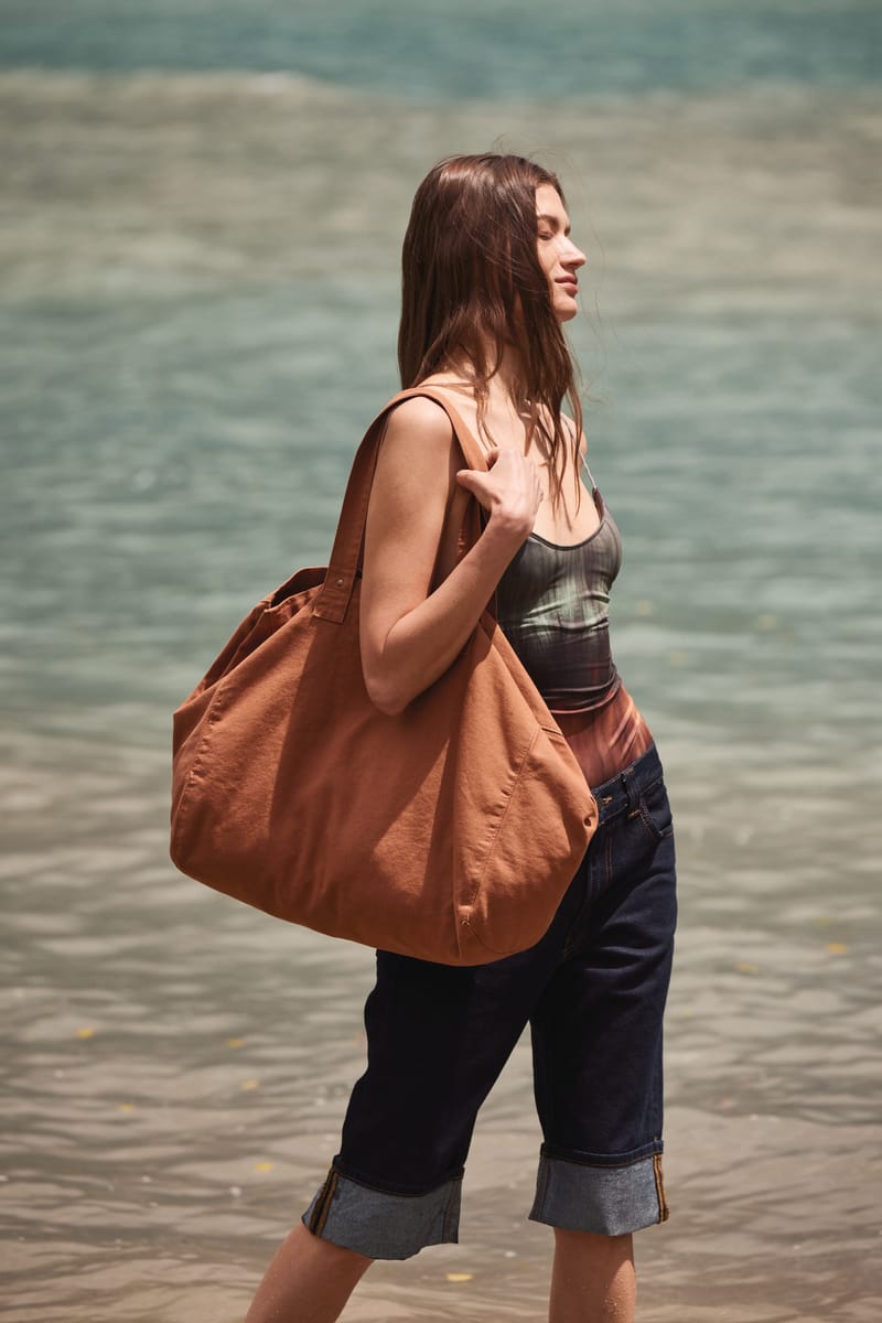 Kariban Sac De Shopping En Coton Délavé