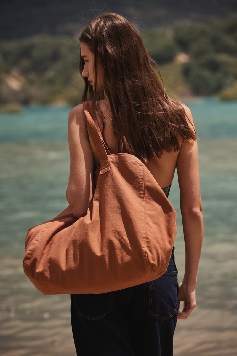 Kariban Sac De Shopping En Coton Délavé