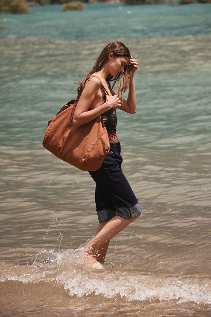 Kariban Sac De Shopping En Coton Délavé