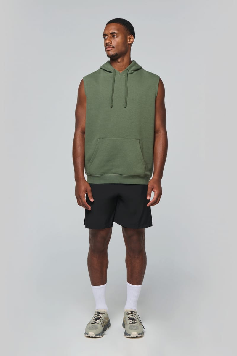 Kariban Sweat-shirt à Capuche Sans Manches Unisexe