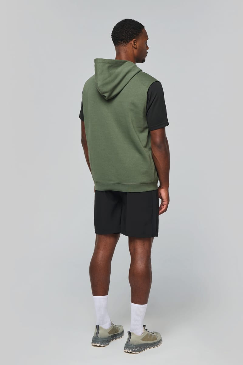 Kariban Sweat-shirt à Capuche Sans Manches Unisexe