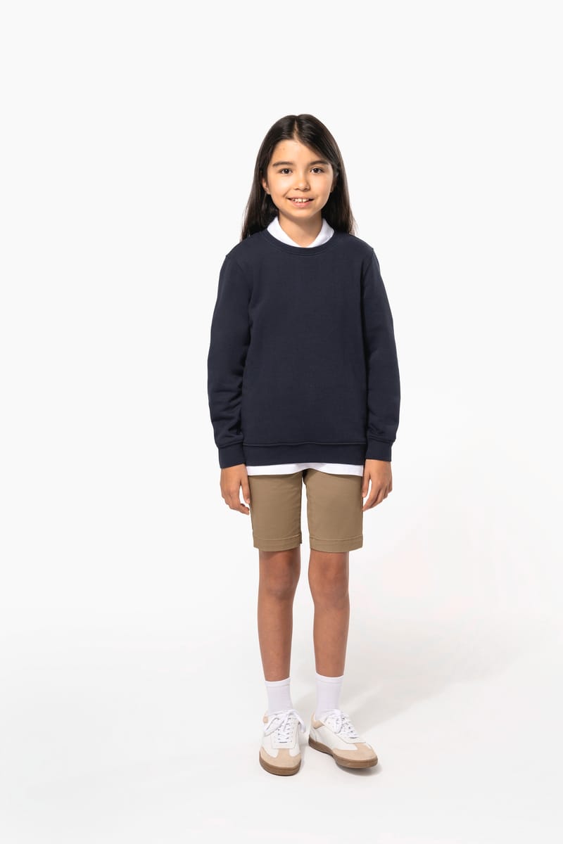 Kariban Sweat-shirt Col Rond Enfant