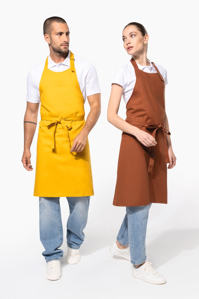 kariban Tablier coton sans poche