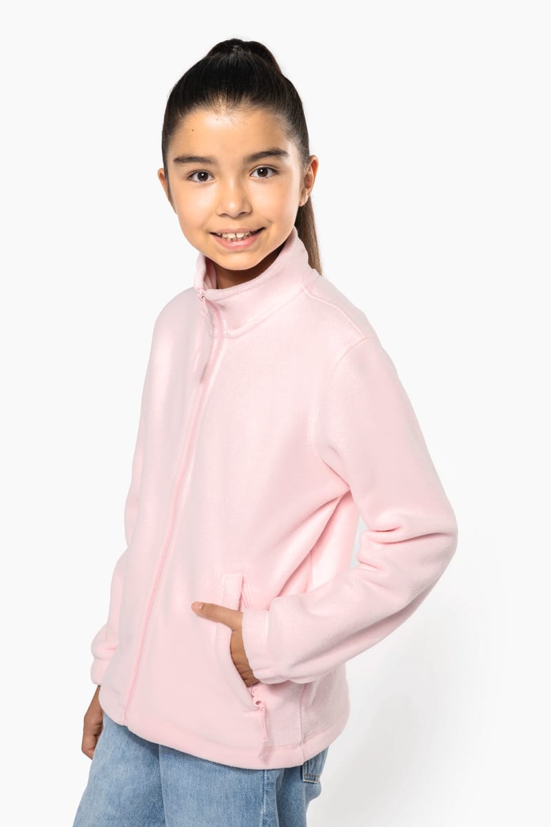 kariban Veste micropolaire zippée enfant