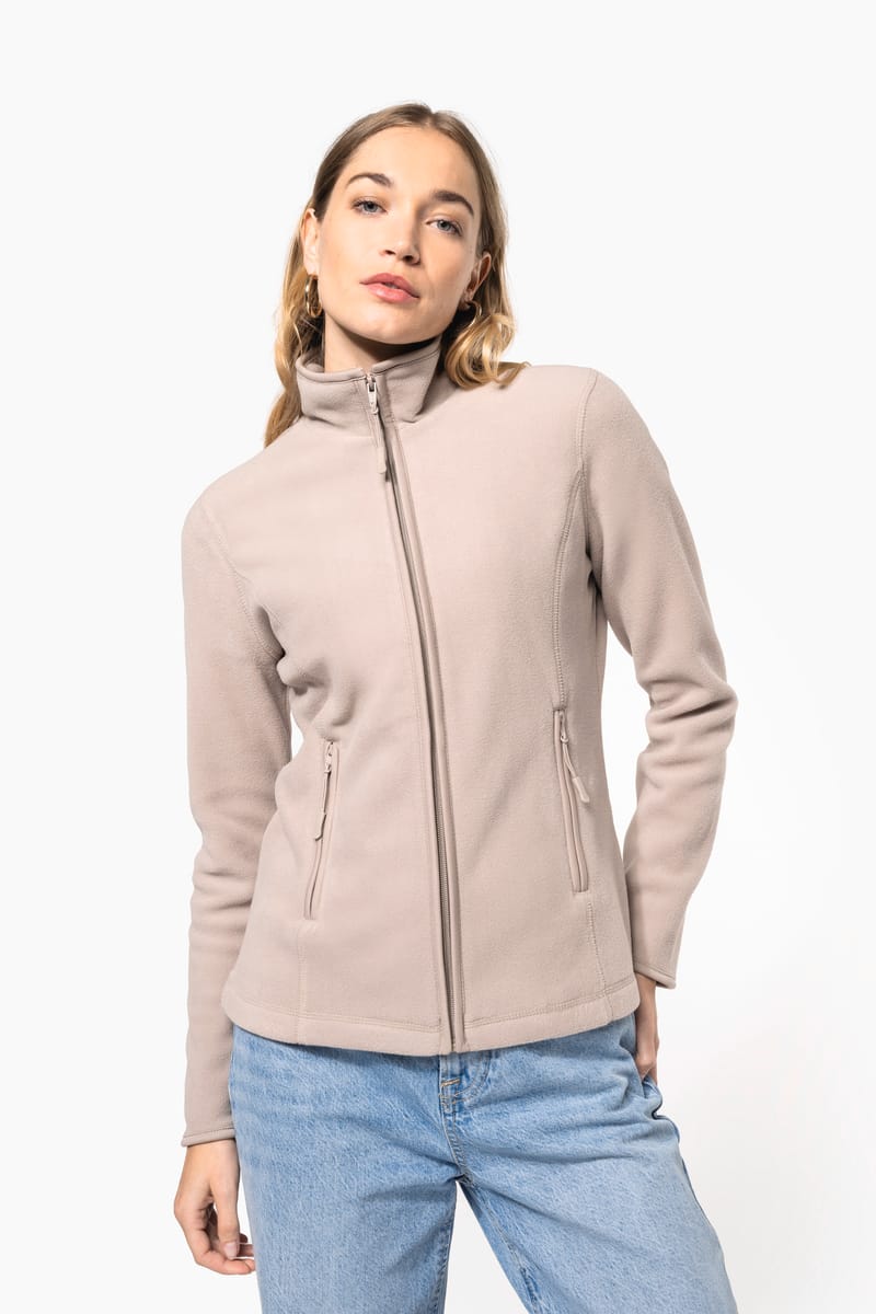 kariban Veste micropolaire zippée femme