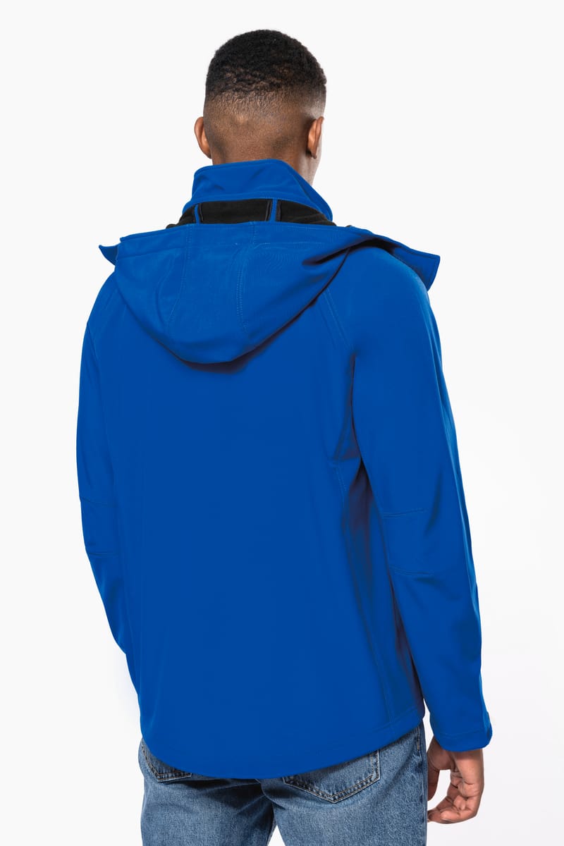 Kariban Veste Softshell à Capuche Amovible Homme