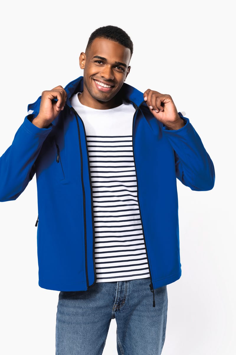 Kariban Veste Softshell à Capuche Amovible Homme