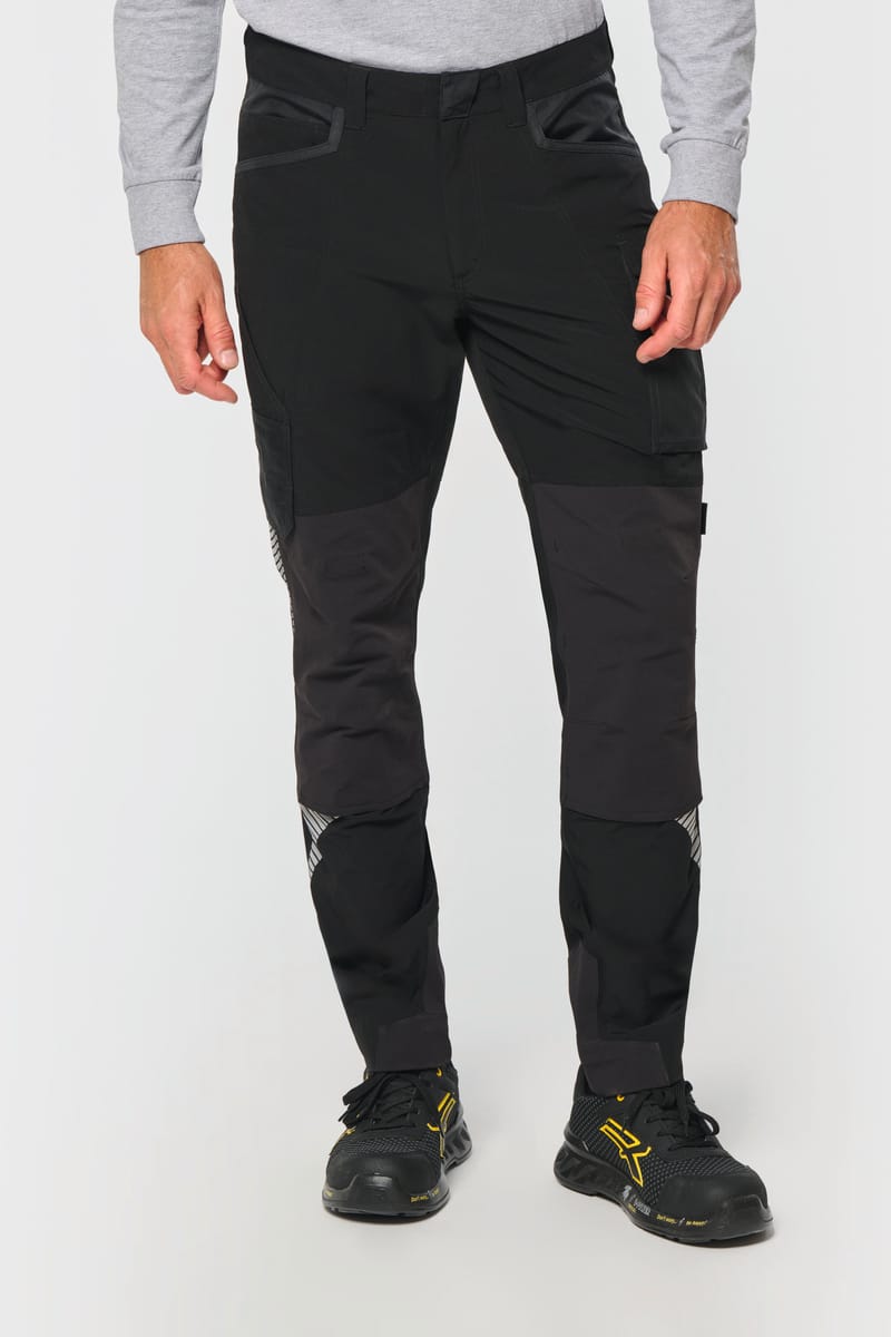 Kariban Pantalon Léger Stretch Recyclé Multipoches Unisexe